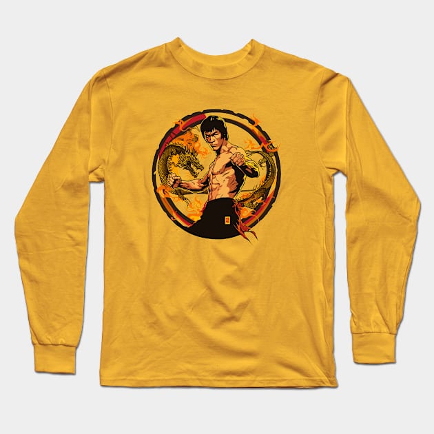 The Dragon Long Sleeve T-Shirt by Genbu